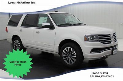 Lincoln : Navigator 4WD Blis Nav Sunroof THX II Certified 2015 select new turbo 3.5 l v 6 ecoboost 4 x 4 navigation moonroof heated leather