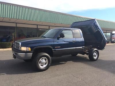 Dodge : Ram 2500 Cummins Turbo DIESEL - Custom Dump Body? 1 owner extended cab 4 x 4 cummins turbo diesel custom dump body