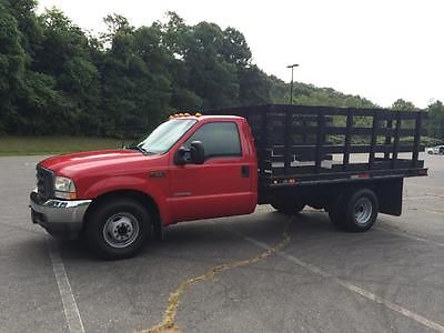 Ford : F-350 Flat Bed - Stake Body?  Powerstroke Turbo DIESEL 4 x 2 powerstroke turbo diesel 6 speed manual flat bed stake body