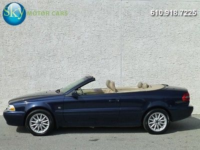 Volvo : C70 Base Convertible 2-Door 46 075 msrp 5 speed manual cold a c power top wholesale