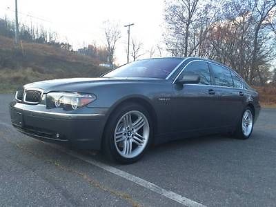 BMW : 7-Series 760 760 li v 12 navigation xenon s fully loaded very clean runs excellent