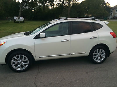 Nissan : Rogue SV Sport Utility 4-Door 2012 nissan rogue pearl white only 38 000 miles no dents dings or scratches