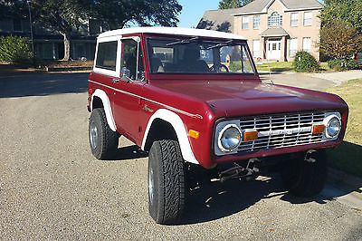 Ford : Bronco custom 1974 ford bronco custom ps air lifted fuel injection 5.0 look