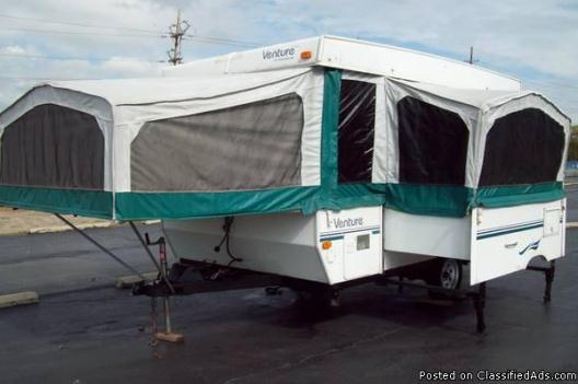 1999 STARCRAFT VENTURE 2409 POPUP SILDE OUT AND BATEROOM $2950