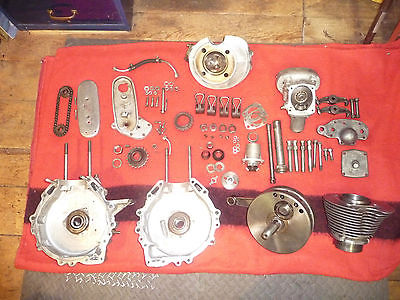 Norton : INTERNATIONAL  1951 norton international manx racing engine matching numbers excellent project