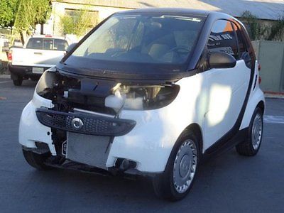 Smart fortwo 2013 smart fortwo repairable salvage wrecked damaged project rebuilder fixable