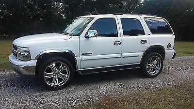 2001 CHEVROLET TAHOE WITH 22S COLD AC FLY IN AND DRIVE IT HOME