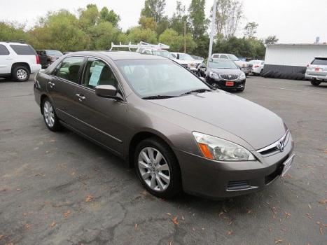 2007 HONDA Accord Sdn EX-L V-6 4dr Sedan (3L V6 5A)