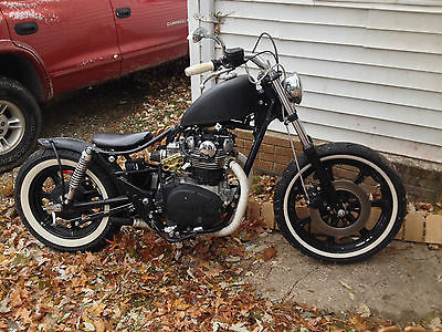 Custom Built Motorcycles : Bobber 1986 yamaha 650