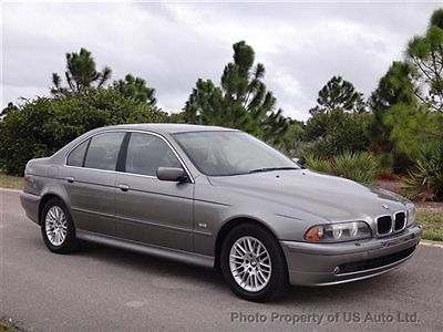 BMW : 5-Series 530i Manual 2002 bmw 530 i rare manual 5 spd one owner clean carfax heated seats 3.0 l fl car