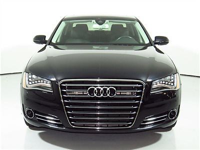 Audi : A8 4dr Sedan 2012 audi a 8 awd 24 k miles sports package drivers assist rera camera 2013