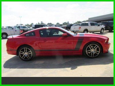 Ford : Mustang Boss 302 RECARO SEATS/HELICAL DIFF FORD Certified! 2013 ford mustang boss 302 recaro seats helical diff only 382 mi ford cpo