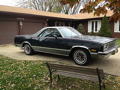 Chevrolet : El Camino basic 1985 el camino