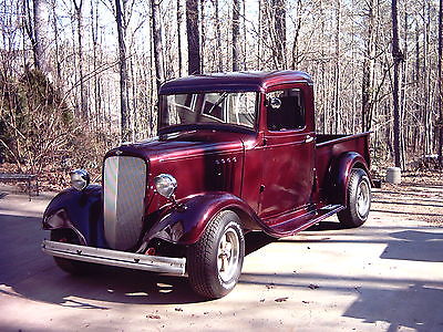 Chevrolet : Other Pickups antique 1935 chevy highcab pickup total restoration built 350 four bolt main engine