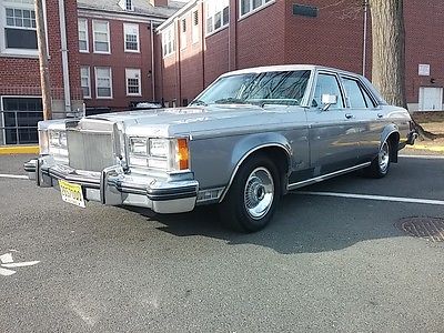 Lincoln : Other Versailles 1977 lincoln versailles rare 351 ci floor shifter leather interior classic