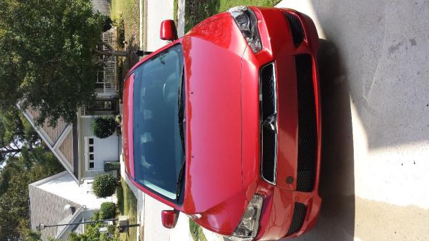 Like new 2012 rally red lancer es