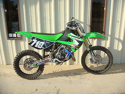 Kawasaki : KX 2012 kawasaki kx 100 pro circuit factory connection works bike