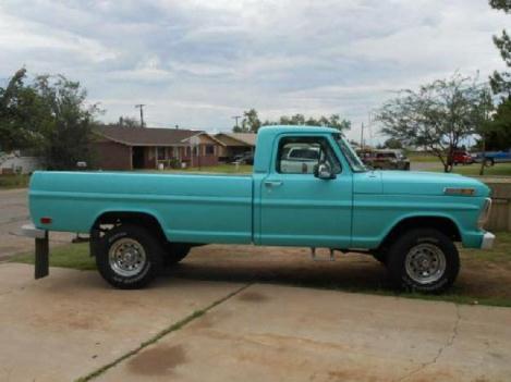 1968 Ford F100 for: $11500