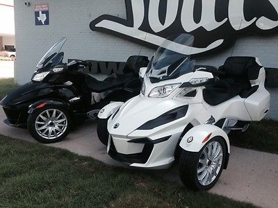 Can-Am : RT SE6 2014 can am spyder rt se 6 tour can am pearl white timeless black semi auto