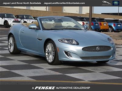 Jaguar : XK 2dr Convertible 2012 jaguar xk 2 dr convertible crystal blue 1 owner well maintained