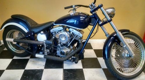 Custom Built Motorcycles : Pro Street Custom Built Pro-Street Shovelhead Motorcycle