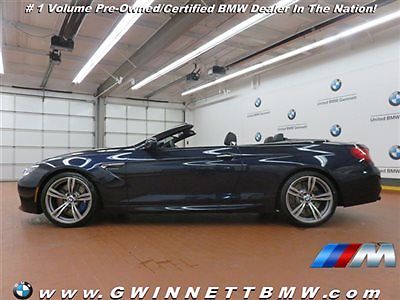 BMW : M6 Convertible Convertible New 2 dr Automatic Gasoline 4.4L DOHC V8 32V TWINPOWE Imperial Blue