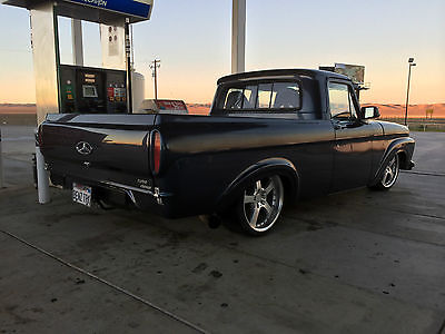 Ford : F-100 none 1961 ford unibody f 100 turbo diesel independent front rear suspension
