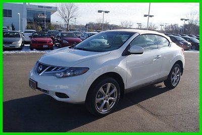 Nissan : Murano AWD 2Dr Convertible Navigation Leather Heated Seat PRE-OWNED 2014 MURANO CROSSCABRIOLET AWD, NAVIGATION, WHITE, 5226 MILES