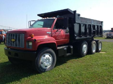 Chevrolet kodiak c8500 tri-axle dump truck for sale