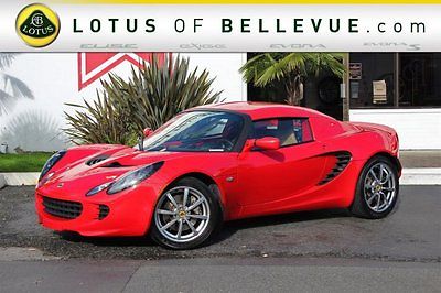 Lotus : Elise Base Convertible 2-Door 2005 lotus elise roadster 1.8 l i 4 6 speed manual ardent red biscuit 11 836 mls