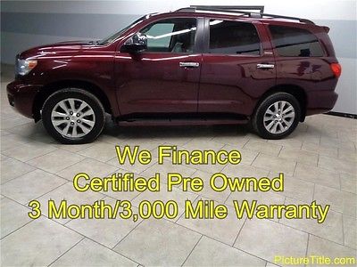 Toyota : Sequoia Limited 08 sequoia limited gps navi back up cam sunroof carfax certified waranty finance