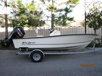 NEW 2015 Key Largo 180 Mercury 115 Four Stroke & Trailer center console fishing