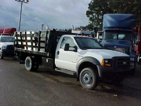 Ford f450 xl sd flatbed truck for sale