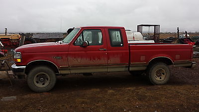 Ford : F-150 XLT Extended Cab Pickup 2-Door 1995 ford f 150 xlt extended cab pickup 2 door 5.0 l