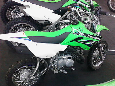 Kawasaki : KLX New 2014 KLX110L on showroom floor