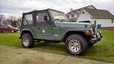 Jeep : Wrangler SE Sport Utility 2-Door 2000 jeep wrangler se sport utility 2 door 2.5 l