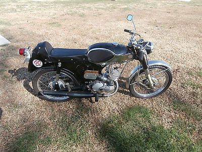 Other Makes : Sport 90 Vintage 1965 Bridgestone 90 Sport Two-Stroke Motorcycle! Original Japanese Cafe!