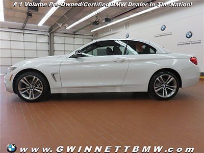 BMW : Other 428i 428 i 4 series new 2 dr convertible automatic gasoline 2.0 l 4 cyl alpine white