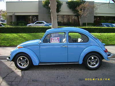Volkswagen : Beetle - Classic Black Satin Trim 1970 vw beetle fresh restoration custom paint sunroof wheels like new