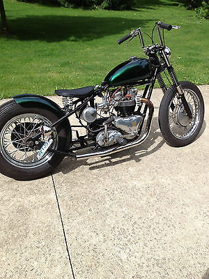 Triumph : Other 1955 triumph pre unit 650 cc bobber