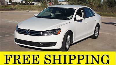 Volkswagen : Passat S 1 owner clean carfax phone bluetooth automatic free shipping