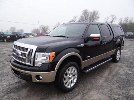 Ford : F-150 4WD SuperCre 74 auto salvage repairable king ranch f 150 crewcab 4 x 4 16 k miles navi ecoboost