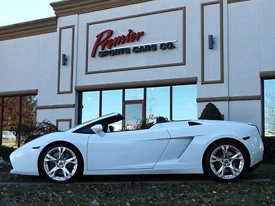 Lamborghini : Gallardo Spyder Only 4900 Miles, Egear, Navigation, Original MSRP $253,970.00