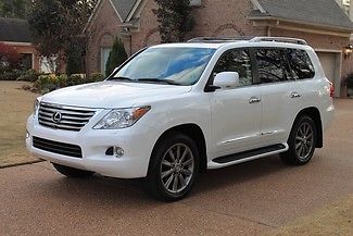 Lexus : LX Base Sport Utility 4-Door One Owner Perfect Carfax  Mark Levinson  Rear Seat Entertainment MSRP $89219