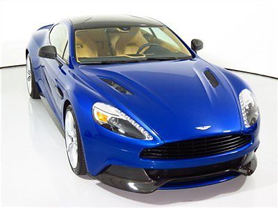 Aston Martin : Vanquish 2dr Cpe 14 aston martin vanquish 98 miles carbon fiber exterior pkg loaded options stunn