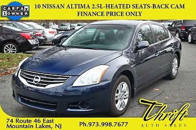 Nissan : Altima 2.5 10 altima 2.5 l heated seats back cam finance price only