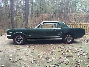 Ford : Mustang 289 1966 ford mustang base fastback 2 door 4.7 l
