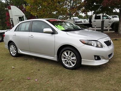 Toyota : Corolla 4dr Sedan Automatic S 4 dr sedan automatic s low miles automatic gasoline 1.8 l 4 cyl classic silver me