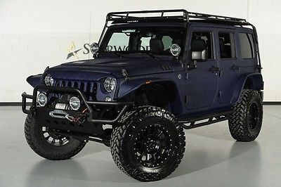 Jeep : Wrangler Unlimited (24S Pkg) We Finance Unlimited 4x4  Kevlar  Lift  Winch  Leather  Navigation  Rack  Camera  35 Tires