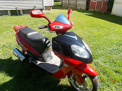 Other Makes : WFH150S 2008 wildfire scooter 150 cc 300 miles excellent condition color red